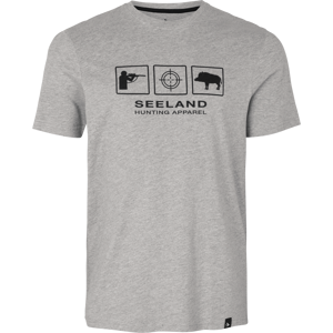 Seeland Men's Lanner T-Shirt Melange Dark Grey Melange XL Seeland Men's Lanner T-Shirt Melange Dark Grey Melange XL