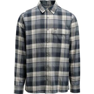 Lundhags Men's Järpen Plaid Flannel Shirt Dark Sky Blue Dk Sky Blue XS Lundhags Men's Järpen Plaid Flannel Shirt Dark Sky Blue Dk Sky Blue XS