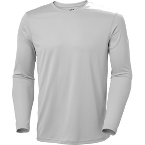 Helly Hansen Men's HH Tech Crew Long Sleeve 2.0 Grey Fog S Helly Hansen Men's HH Tech Crew Long Sleeve 2.0 Grey Fog S
