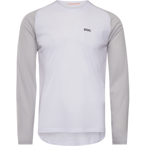 POC Men's Motion Air Long Sleeve MTB Jersey Hydrogen White M POC Men's Motion Air Long Sleeve MTB Jersey Hydrogen White M