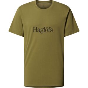 Haglöfs Men's Outsiders Tee Olive Green S Haglöfs Men's Outsiders Tee Olive Green S