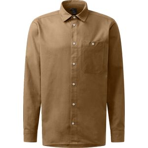 Haglöfs Men's Virke Flannel Shirt Teak Brown S Haglöfs Men's Virke Flannel Shirt Teak Brown S