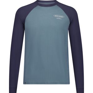 Mons Royale Men's Icon Merino Raglan Long Sleeve Goblin Blue/Midnight S Mons Royale Men's Icon Merino Raglan Long Sleeve Goblin Blue/Midnight S