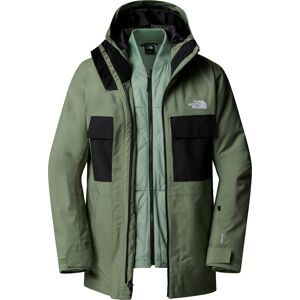 The North Face Men's Fourbarrel Triclimate Jacket Bark Mist/TNF Black M The North Face Men's Fourbarrel Triclimate Jacket Bark Mist/TNF Black M