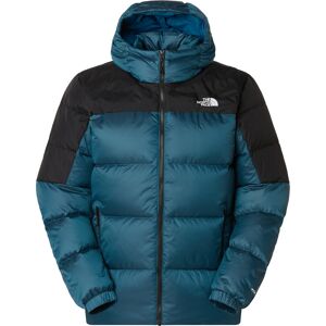 The North Face Men's Diablo Down 2.0 Hooded Jacket Dusk Blue Black Heather/TNF Black M The North Face Men's Diablo Down 2.0 Hooded Jacket Dusk Blue Black Heather/TNF Black M