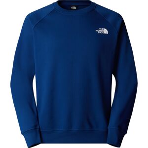 The North Face Men's Raglan Redbox Crew Estate Blue/TNF White XXL The North Face Men's Raglan Redbox Crew Estate Blue/TNF White XXL