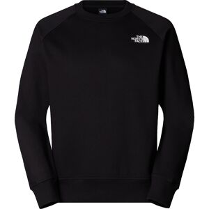 The North Face Men's Raglan Redbox Crew TNF Black S The North Face Men's Raglan Redbox Crew TNF Black S