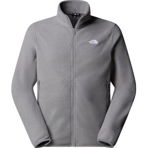 The North Face Men's Glacier Fleece Jacket TNF Mid Grey Heather M The North Face Men's Glacier Fleece Jacket TNF Mid Grey Heather M