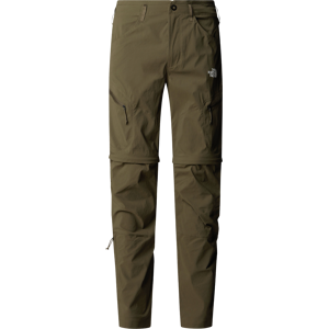 The North Face Men's Exploration Convertible Regular Tapered Pants New Taupe Green 30 - Regular The North Face Men's Exploration Convertible Regular Tapered Pants New Taupe Green 30 - Regular