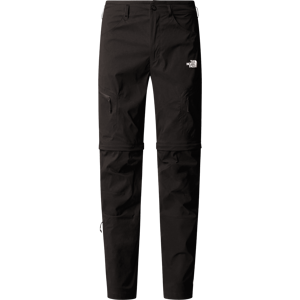 The North Face Men's Exploration Convertible Regular Tapered Pants TNF Black 36 - Regular The North Face Men's Exploration Convertible Regular Tapered Pants TNF Black 36 - Regular