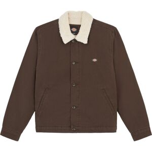 Dickies Men's Duck Canvas Deck Jacket Dark Brown S Dickies Men's Duck Canvas Deck Jacket Dark Brown S