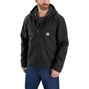 Carhartt Men's Washed Duck Sherpa Lined Jacket Black XXL Carhartt Men's Washed Duck Sherpa Lined Jacket Black XXL