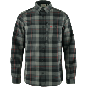 Fjällräven Men's Fjällglim Relaxed Shirt Black/Grey S Fjällräven Men's Fjällglim Relaxed Shirt Black/Grey S
