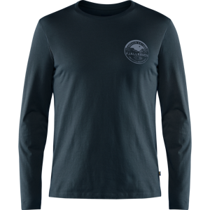 Fjällräven Forever Nature Badge Ls T-shirt Dark Navy S Fjällräven Forever Nature Badge Ls T-shirt Dark Navy S