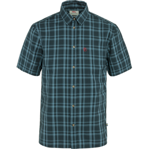 Fjällräven Men's Övik Lite Shirt Short Sleeve Dark Navy-Dawn Blue M Fjällräven Men's Övik Lite Shirt Short Sleeve Dark Navy-Dawn Blue M