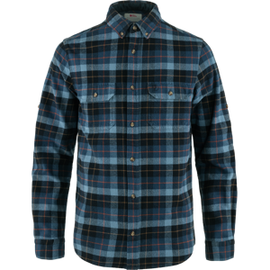 Fjällräven Men's Singi Heavy Flannel Shirt Dark Navy/Indigo Blue XXL Fjällräven Men's Singi Heavy Flannel Shirt Dark Navy/Indigo Blue XXL