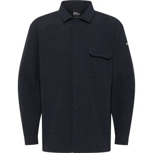 Jack Wolfskin Men's Terracade Overshirt Dark Navy S Jack Wolfskin Men's Terracade Overshirt Dark Navy S