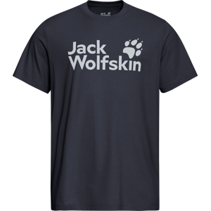 Jack Wolfskin Men's Brand T Dark Navy L Jack Wolfskin Men's Brand T Dark Navy L