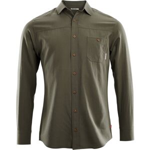 Aclima LeisureWool Woven Wool Shirt Man Ranger Green S Aclima LeisureWool Woven Wool Shirt Man Ranger Green S