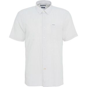 Barbour Men's Nelson Shortsleeve Summer Shirt Mist M Barbour Men's Nelson Shortsleeve Summer Shirt Mist M