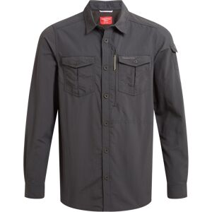 Craghoppers Men's Nosilife Adventure Long Sleeved Shirt III Black Pepper XXL Craghoppers Men's Nosilife Adventure Long Sleeved Shirt III Black Pepper XXL