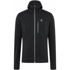 Black Diamond Men's Coefficient Fleece Hoody Black S Black Diamond Men's Coefficient Fleece Hoody Black S