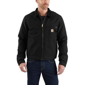 Carhartt Men's Duck Detroit Jacket Black XL Carhartt Men's Duck Detroit Jacket Black XL
