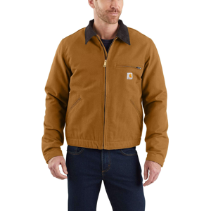 Carhartt Men's Duck Detroit Jacket ® Brown XL Carhartt Men's Duck Detroit Jacket ® Brown XL