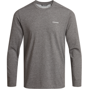 Craghoppers Men's Nosilife Abel Long Sleeved T-Shirt Black Pepper Marl S Craghoppers Men's Nosilife Abel Long Sleeved T-Shirt Black Pepper Marl S