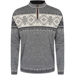 Dale of Norway Men's Blyfjell Knit Sweater Smoke/Dark Charcoal/Offwhite/Light Charcoal S Dale of Norway Men's Blyfjell Knit Sweater Smoke/Dark Charcoal/Offwhite/Light Charcoal S