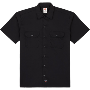 Dickies Men's Work Shirt Shortsleeve Rec Black M Dickies Men's Work Shirt Shortsleeve Rec Black M