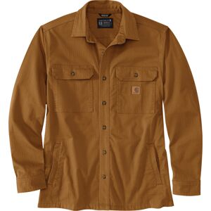 Carhartt Men's Newcastle Shirt Jacket Brown L Carhartt Men's Newcastle Shirt Jacket Brown L