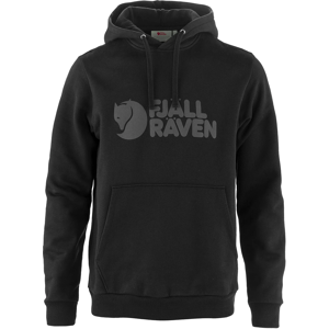 Fjällräven Men's Logo Hoodie Black M Fjällräven Men's Logo Hoodie Black M