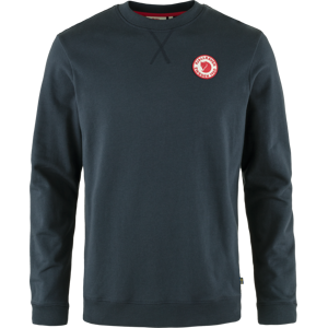 Fjällräven Men's 1960 Logo Badge Sweater Dark Navy M Fjällräven Men's 1960 Logo Badge Sweater Dark Navy M
