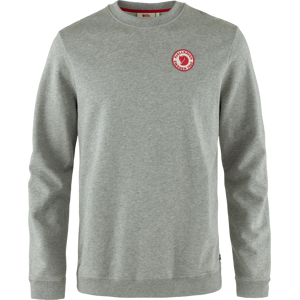 Fjällräven Men's 1960 Logo Badge Sweater Grey-Melange XL Fjällräven Men's 1960 Logo Badge Sweater Grey-Melange XL