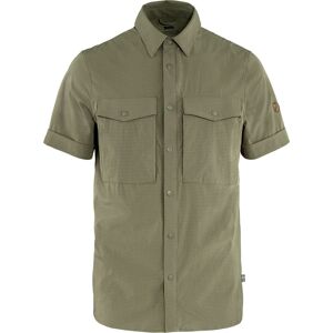 Fjällräven Men's Abisko Trekking Shirt SS Light Olive XL Fjällräven Men's Abisko Trekking Shirt SS Light Olive XL