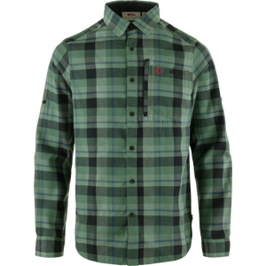 Fjällräven Men's Fjällglim Relaxed Shirt Deep Patina/Dark Navy S Fjällräven Men's Fjällglim Relaxed Shirt Deep Patina/Dark Navy S