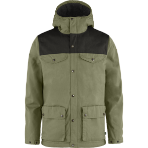 Fjällräven Men's Greenland Winter Jacket Green-Dark Grey M Fjällräven Men's Greenland Winter Jacket Green-Dark Grey M