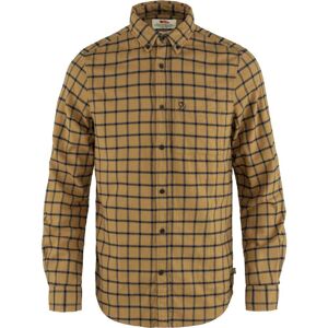 Fjällräven Men's Övik Flannel Shirt Buckwheat Brown-Dark Navy S Fjällräven Men's Övik Flannel Shirt Buckwheat Brown-Dark Navy S