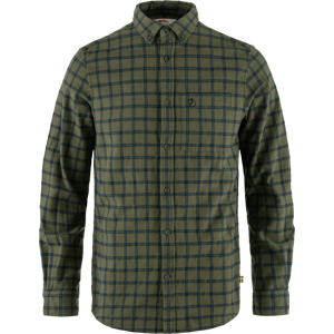 Fjällräven Men's Övik Flannel Shirt Laurel Green-Indigo Blue S Fjällräven Men's Övik Flannel Shirt Laurel Green-Indigo Blue S