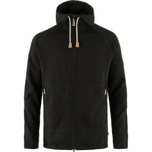 Fjällräven Men's Övik Fleece Hoodie Black XL Fjällräven Men's Övik Fleece Hoodie Black XL