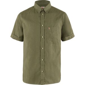 Fjällräven Men's Övik Travel Shirt Short Sleeve Green S Fjällräven Men's Övik Travel Shirt Short Sleeve Green S