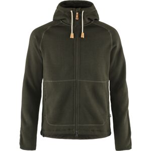 Fjällräven Men's Övik Fleece Hoodie Deep Forest M Fjällräven Men's Övik Fleece Hoodie Deep Forest M