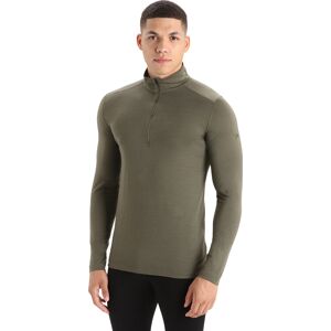 Icebreaker Men's 200 Oasis Long Sleeve Half Zip Loden S Icebreaker Men's 200 Oasis Long Sleeve Half Zip Loden S