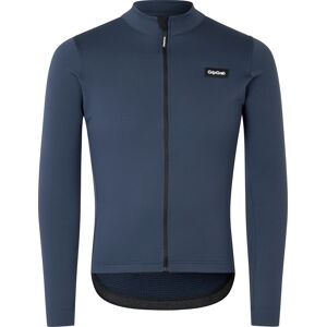 Men's GripGrab EXPLR Merinotech Thermal Long Sleeve Jersey Navy Blue L Men's GripGrab EXPLR Merinotech Thermal Long Sleeve Jersey Navy Blue L