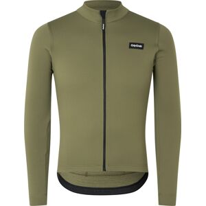 Men's GripGrab EXPLR Merinotech Thermal Long Sleeve Jersey Olive Green M Men's GripGrab EXPLR Merinotech Thermal Long Sleeve Jersey Olive Green M