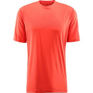 Haglöfs Ridge Tee Men Pop Red XS Haglöfs Ridge Tee Men Pop Red XS