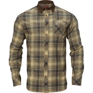 Härkila Men's Driven Hunt Flannel Shirt Light Teak Check S Härkila Men's Driven Hunt Flannel Shirt Light Teak Check S