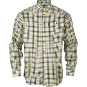 Härkila Men's Milford Shirt Beech Green Check L Härkila Men's Milford Shirt Beech Green Check L