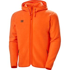 Helly Hansen Workwear Men's Heritage Pile Hoodie Dark Orange M Helly Hansen Workwear Men's Heritage Pile Hoodie Dark Orange M